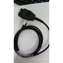 pour BMW Enet câble LAN E-Sys Icom F-série Ethernet RJ45 de codage